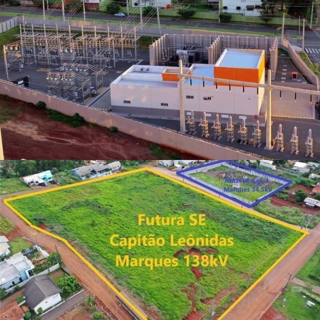 Subestação semelhante que será construída (Foto: Albari Rosa/AEN - Copel)