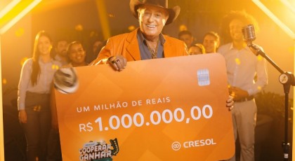 Cresol lança a maior campanha de prêmios do cooperativismo de crédito do Brasil: 